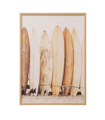 Tableau photo sur toile surf 52x2.5x72cm