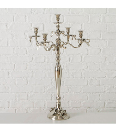 Chandelier argenté 46x46x79cm