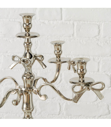 Chandelier argenté 46x46x79cm