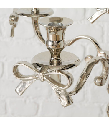 Chandelier argenté 46x46x79cm