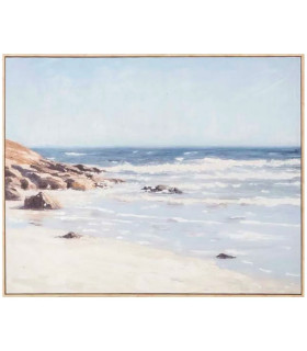 Sea oil painting on canvas – 100 × 4 × 80 cm