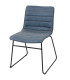 Chair Brown Fake Leather Vintage