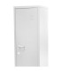 White metal industrial hall stand – 38×38×137cm
