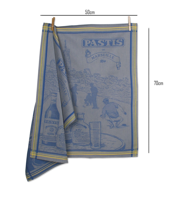 Samuel Lamont Poli-Dri Torchon Jacquard Fraise Rouge
